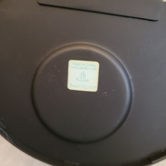 PartyLite African Safari Silhouette Metal & Glass Tea Light Holder - Picture 7 of 8